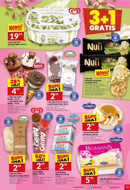 Twój Market - gazetka promocyjna Gazetka od środy 04.06 do wtorku 10.06 - strona 15