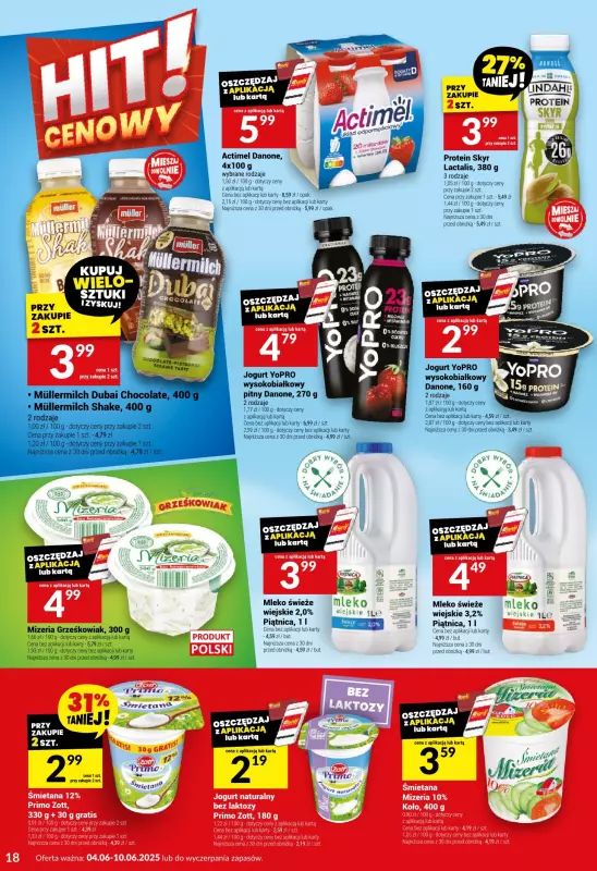 Twój Market - gazetka promocyjna Gazetka od środy 04.06 do wtorku 10.06 - strona 18