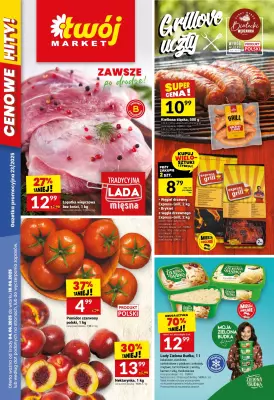 Twój Market - gazetka promocyjna Gazetka od środy 04.06 do wtorku 10.06
