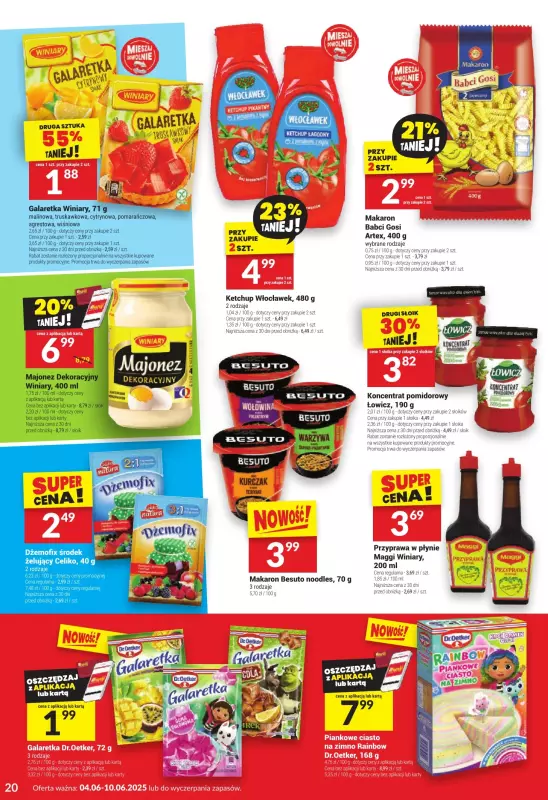 Twój Market - gazetka promocyjna Gazetka od środy 04.06 do wtorku 10.06 - strona 20