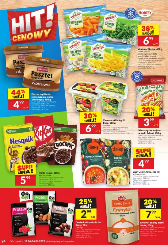 Twój Market - gazetka promocyjna Gazetka od środy 11.06 do poniedziałku 16.06 - strona 24