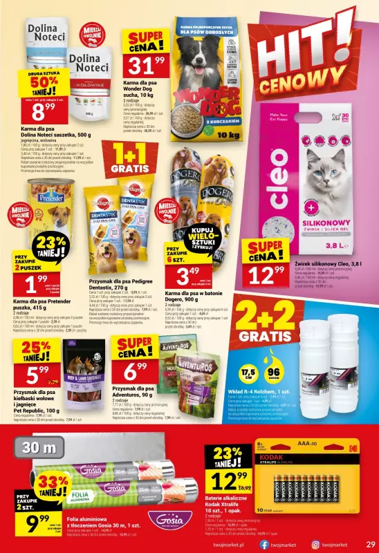Twój Market - gazetka promocyjna Gazetka od środy 11.06 do poniedziałku 16.06 - strona 29