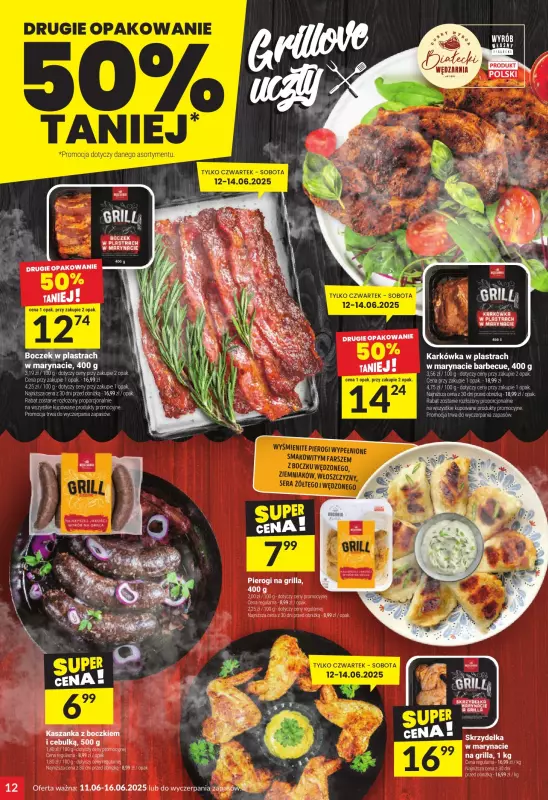 Twój Market - gazetka promocyjna Gazetka od środy 11.06 do poniedziałku 16.06 - strona 12