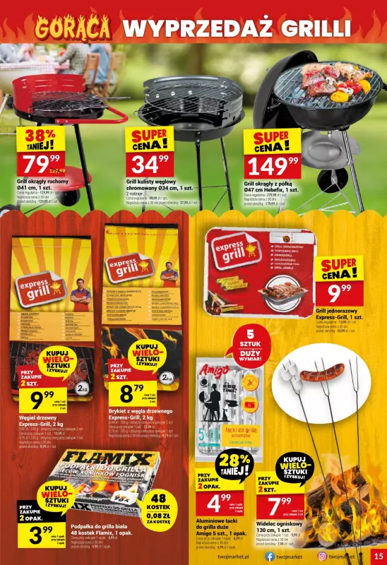 Twój Market - gazetka promocyjna Gazetka od środy 11.06 do poniedziałku 16.06 - strona 15