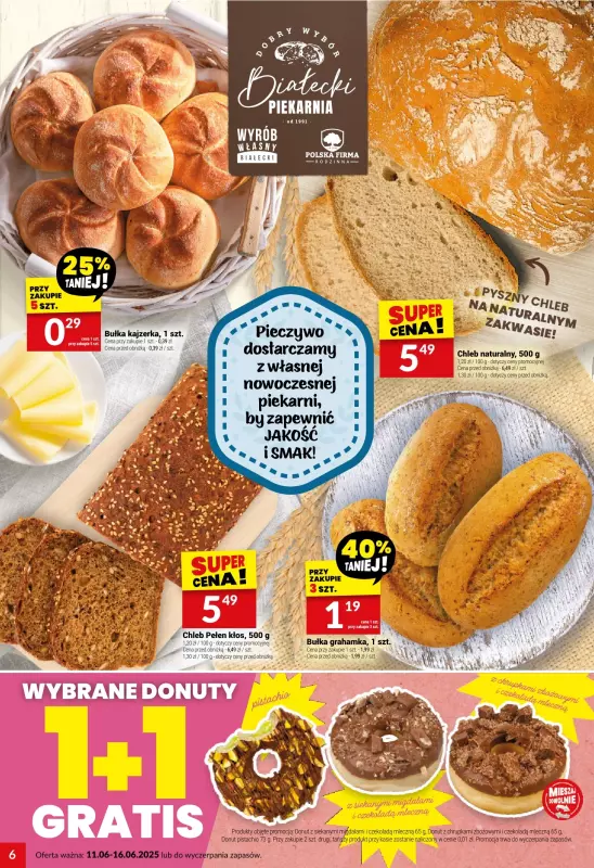 Twój Market - gazetka promocyjna Gazetka od środy 11.06 do poniedziałku 16.06 - strona 6