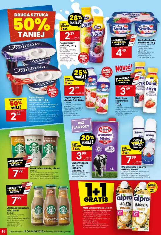 Twój Market - gazetka promocyjna Gazetka od środy 11.06 do poniedziałku 16.06 - strona 18