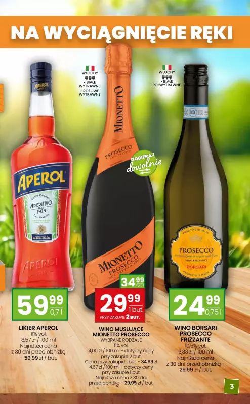 Twój Market - gazetka promocyjna Gazetka alkoholowa  do poniedziałku 30.06 - strona 3