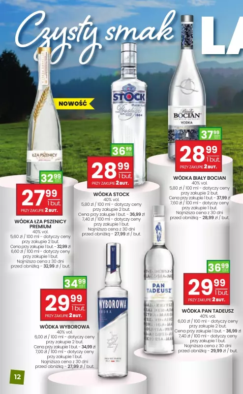 Twój Market - gazetka promocyjna Gazetka alkoholowa  do poniedziałku 30.06 - strona 12