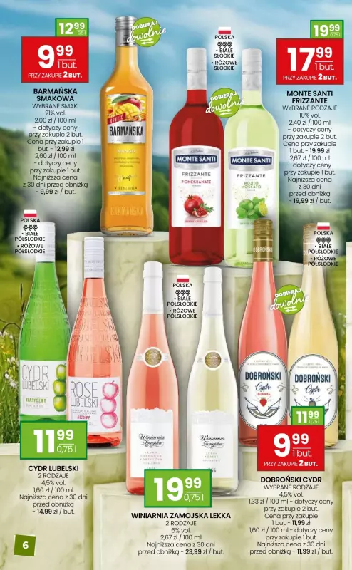 Twój Market - gazetka promocyjna Gazetka alkoholowa  do poniedziałku 30.06 - strona 6