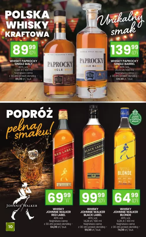 Twój Market - gazetka promocyjna Gazetka alkoholowa  do poniedziałku 30.06 - strona 10