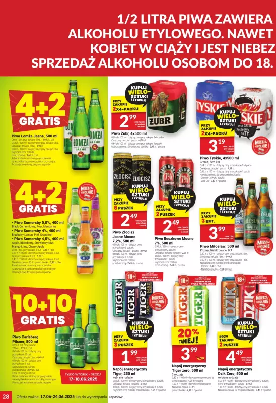 Twój Market - gazetka promocyjna Gazetka od wtorku 17.06 do wtorku 24.06 - strona 28