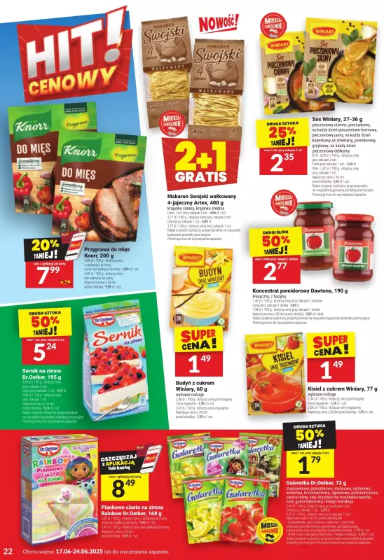 Twój Market - gazetka promocyjna Gazetka od wtorku 17.06 do wtorku 24.06 - strona 22