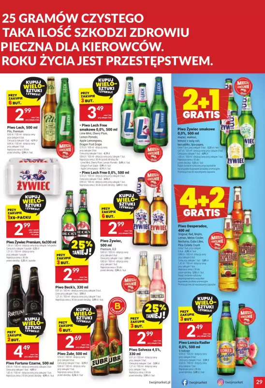 Twój Market - gazetka promocyjna Gazetka od wtorku 17.06 do wtorku 24.06 - strona 29