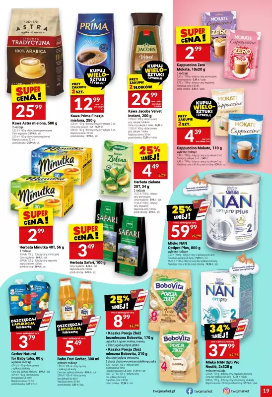 Twój Market - gazetka promocyjna Gazetka od wtorku 17.06 do wtorku 24.06 - strona 19