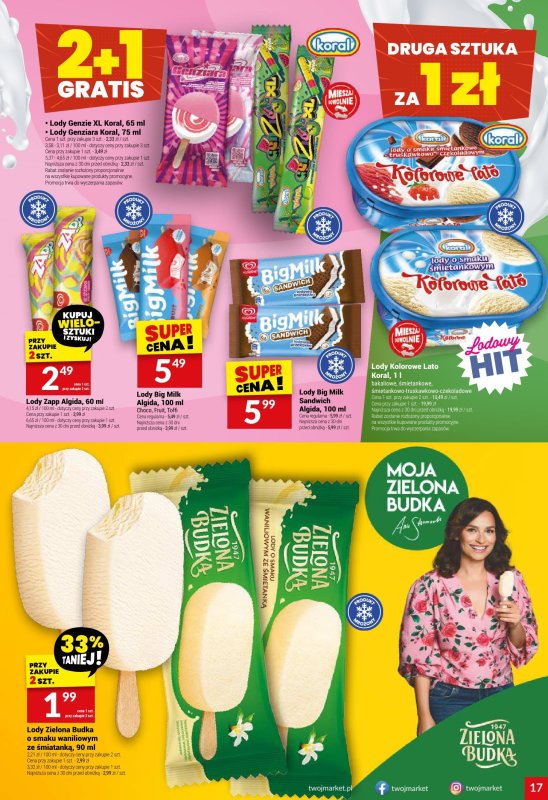 Twój Market - gazetka promocyjna Gazetka od wtorku 17.06 do wtorku 24.06 - strona 17