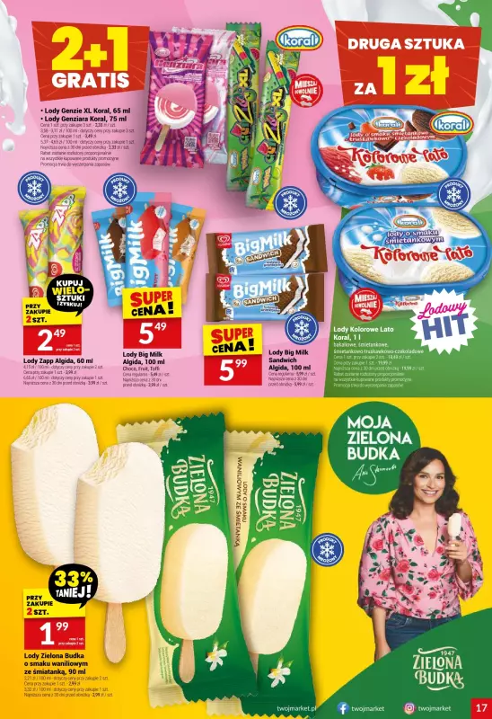 Twój Market - gazetka promocyjna Gazetka od wtorku 17.06 do wtorku 24.06 - strona 17