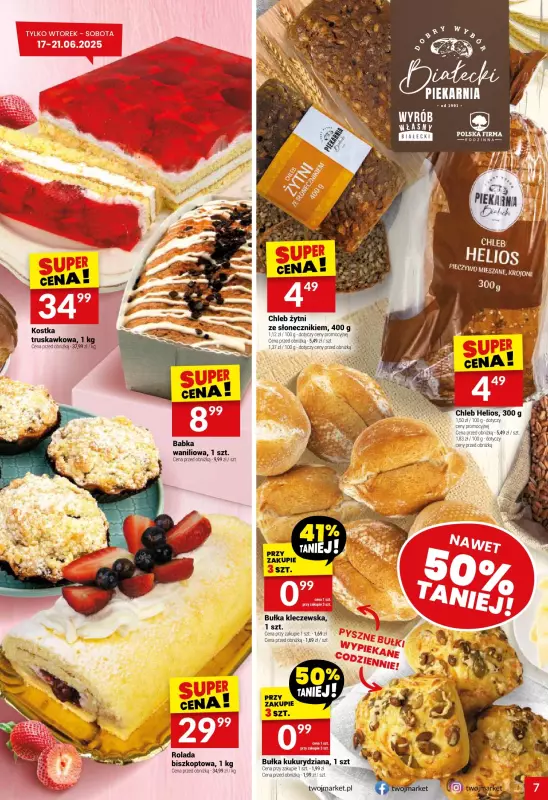 Twój Market - gazetka promocyjna Gazetka od wtorku 17.06 do wtorku 24.06 - strona 7
