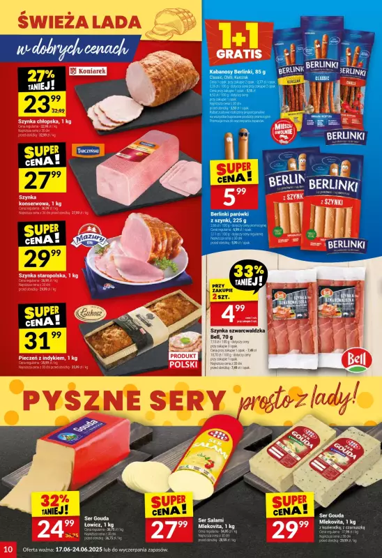 Twój Market - gazetka promocyjna Gazetka od wtorku 17.06 do wtorku 24.06 - strona 10