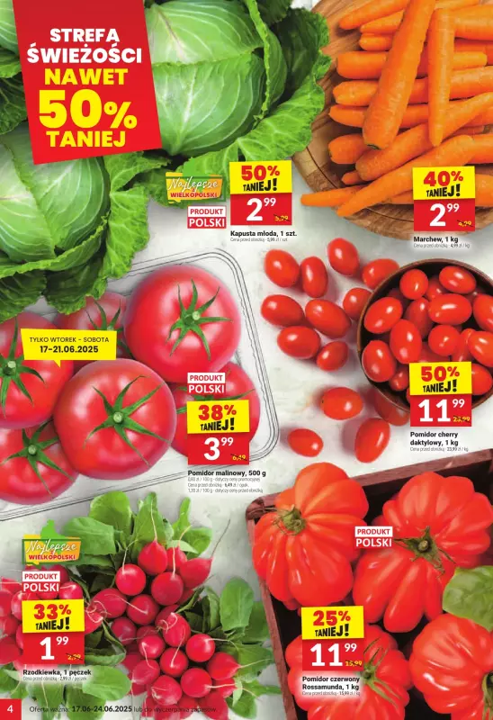 Twój Market - gazetka promocyjna Gazetka od wtorku 17.06 do wtorku 24.06 - strona 4