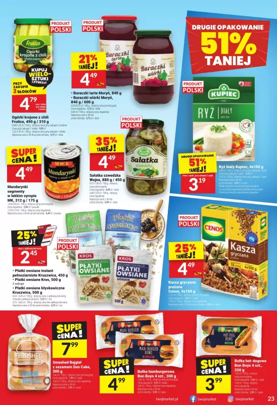 Twój Market - gazetka promocyjna Gazetka od wtorku 17.06 do wtorku 24.06 - strona 23