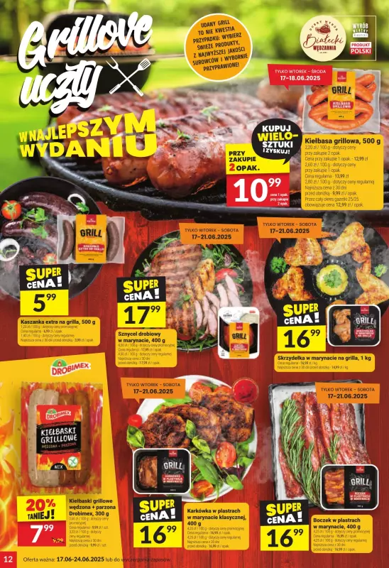 Twój Market - gazetka promocyjna Gazetka od wtorku 17.06 do wtorku 24.06 - strona 12