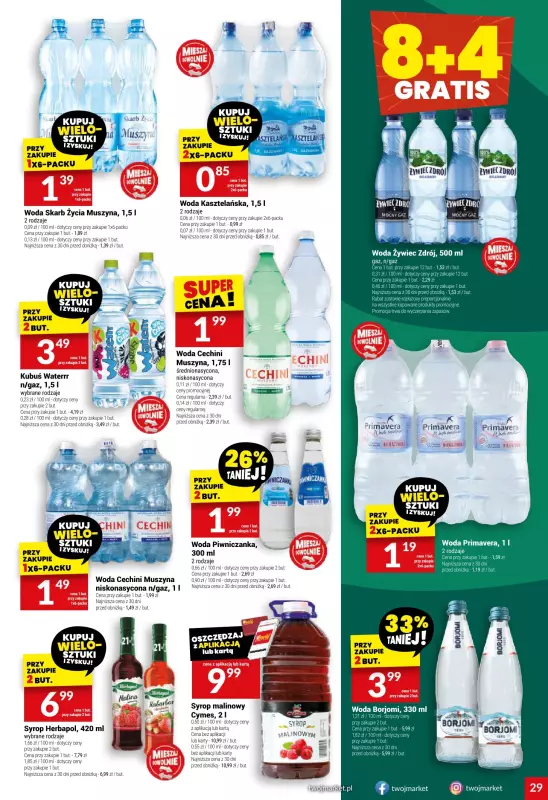 Twój Market - gazetka promocyjna Gazetka od środy 25.06 do wtorku 01.07 - strona 29
