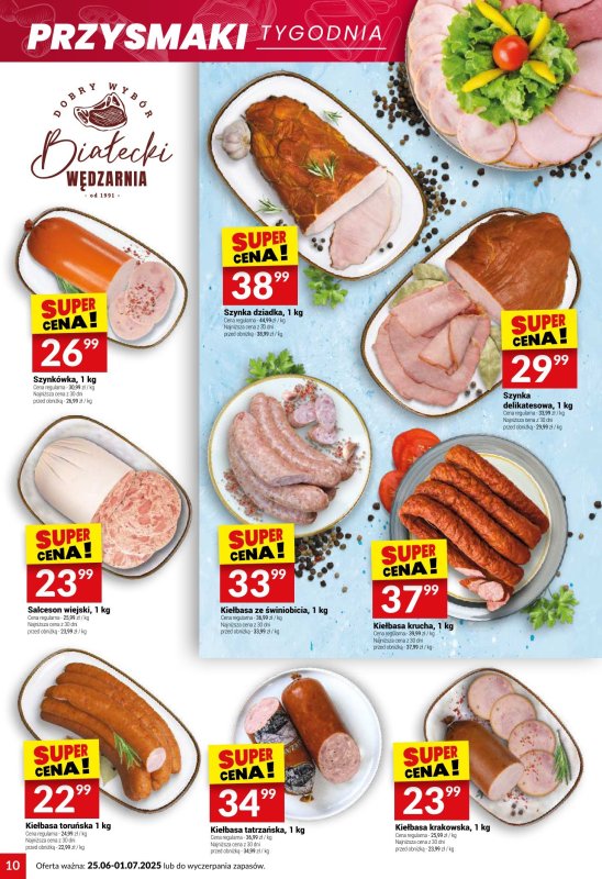 Twój Market - gazetka promocyjna Gazetka od środy 25.06 do wtorku 01.07 - strona 10