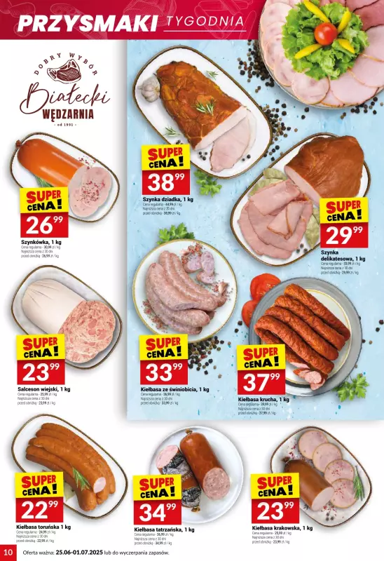 Twój Market - gazetka promocyjna Gazetka od środy 25.06 do wtorku 01.07 - strona 10