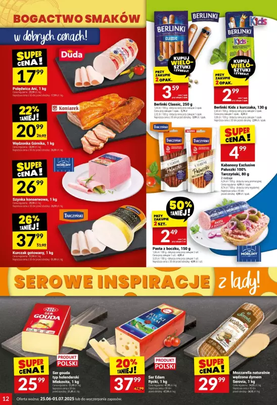 Twój Market - gazetka promocyjna Gazetka od środy 25.06 do wtorku 01.07 - strona 12