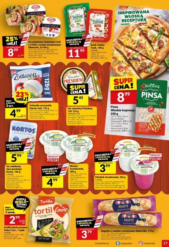 Twój Market - gazetka promocyjna Gazetka od środy 25.06 do wtorku 01.07 - strona 17