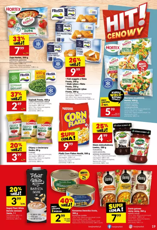 Twój Market - gazetka promocyjna Gazetka od środy 25.06 do wtorku 01.07 - strona 19