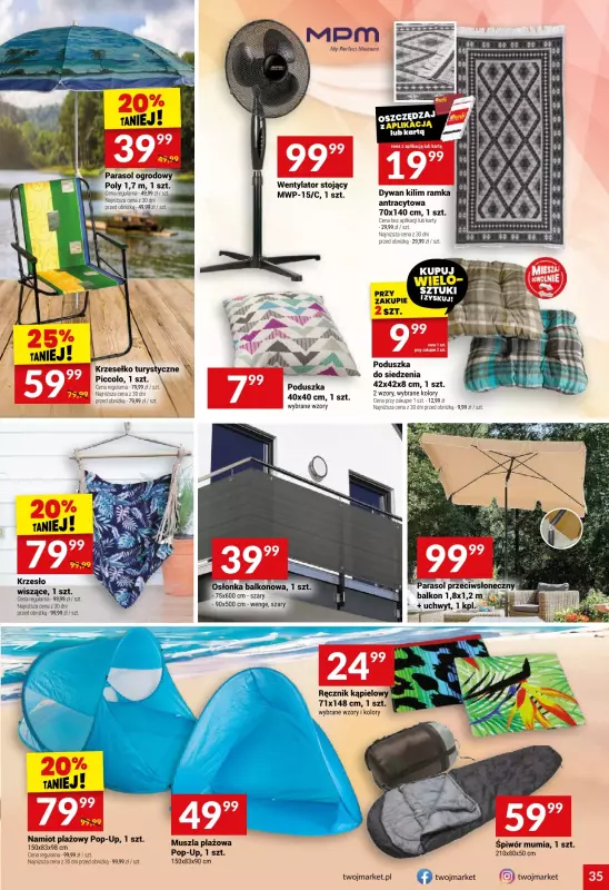 Twój Market - gazetka promocyjna Gazetka od środy 25.06 do wtorku 01.07 - strona 35