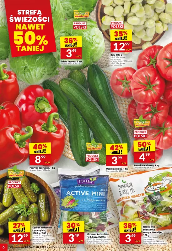 Twój Market - gazetka promocyjna Gazetka od środy 25.06 do wtorku 01.07 - strona 6
