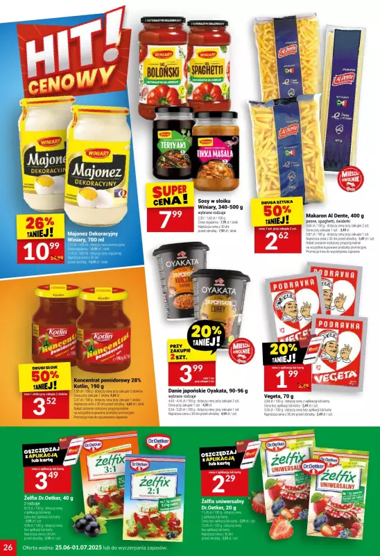 Twój Market - gazetka promocyjna Gazetka od środy 25.06 do wtorku 01.07 - strona 26