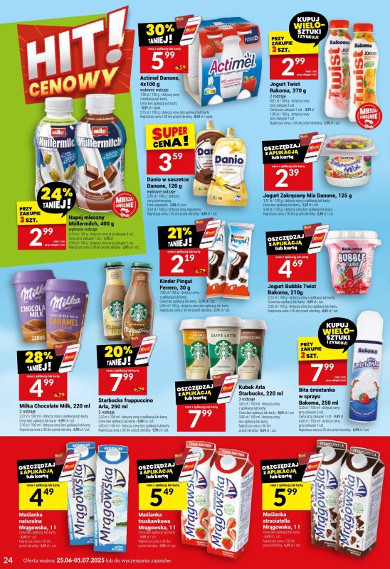 Twój Market - gazetka promocyjna Gazetka od środy 25.06 do wtorku 01.07 - strona 24