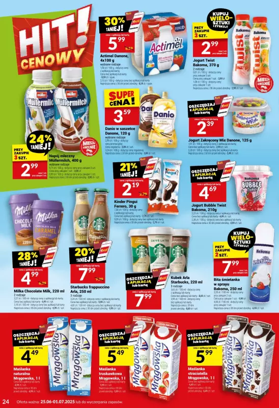Twój Market - gazetka promocyjna Gazetka od środy 25.06 do wtorku 01.07 - strona 24