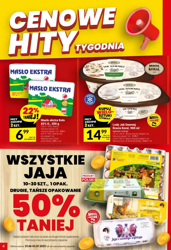 Twój Market - gazetka promocyjna Gazetka od środy 25.06 do wtorku 01.07 - strona 4