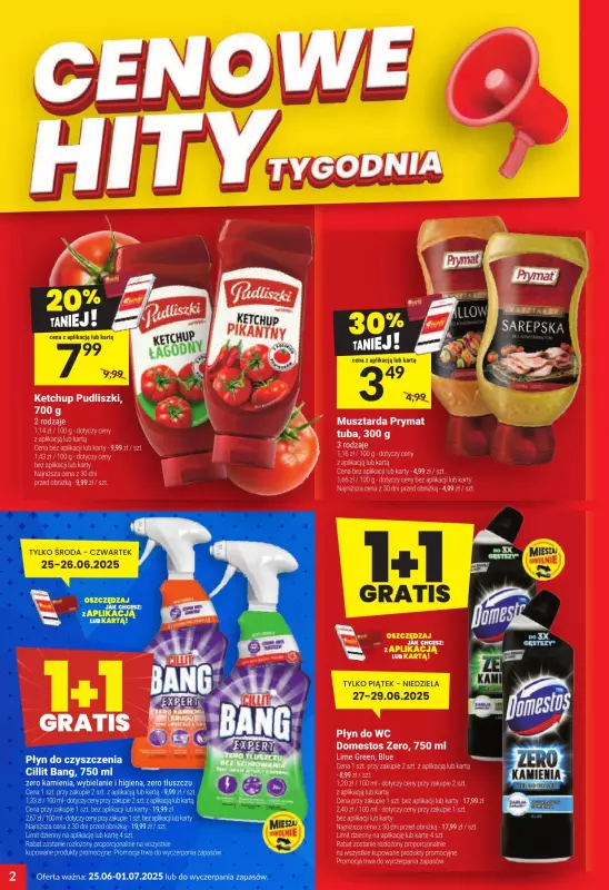 Twój Market - gazetka promocyjna Gazetka od środy 25.06 do wtorku 01.07 - strona 2