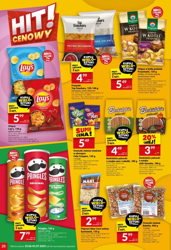Twój Market - gazetka promocyjna Gazetka od środy 25.06 do wtorku 01.07 - strona 28