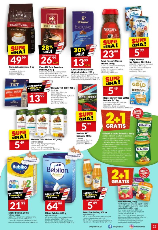 Twój Market - gazetka promocyjna Gazetka od środy 25.06 do wtorku 01.07 - strona 23