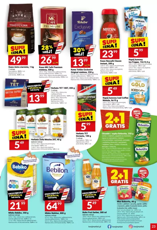Twój Market - gazetka promocyjna Gazetka od środy 25.06 do wtorku 01.07 - strona 23