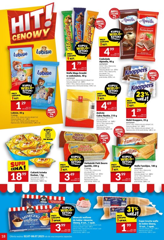 Twój Market - gazetka promocyjna Gazetka od środy 02.07 do wtorku 08.07 - strona 18