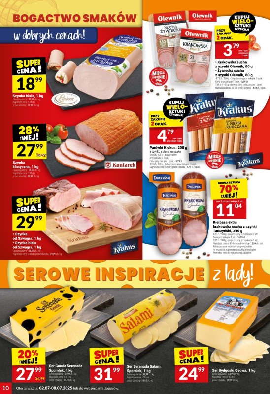 Twój Market - gazetka promocyjna Gazetka od środy 02.07 do wtorku 08.07 - strona 10