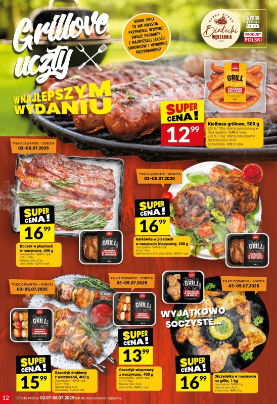 Twój Market - gazetka promocyjna Gazetka od środy 02.07 do wtorku 08.07 - strona 12