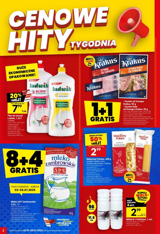 Twój Market - gazetka promocyjna Gazetka od środy 02.07 do wtorku 08.07 - strona 2