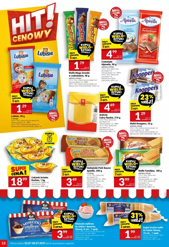 Twój Market - gazetka promocyjna Gazetka od środy 02.07 do wtorku 08.07 - strona 18