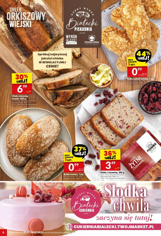 Twój Market - gazetka promocyjna Gazetka od środy 02.07 do wtorku 08.07 - strona 6