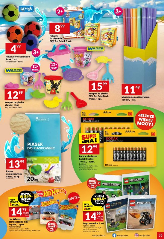 Twój Market - gazetka promocyjna Gazetka od środy 02.07 do wtorku 08.07 - strona 35