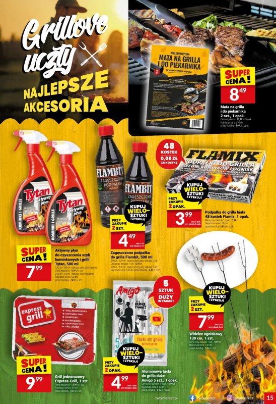 Twój Market - gazetka promocyjna Gazetka od środy 02.07 do wtorku 08.07 - strona 15