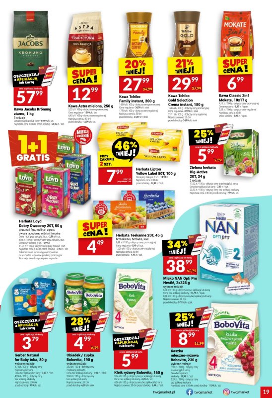 Twój Market - gazetka promocyjna Gazetka od środy 02.07 do wtorku 08.07 - strona 19